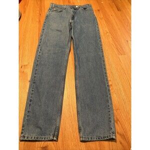 Levi’s Jeans Mens 505 ORANGE TAB W33 L34 STRAIGHT LEG VINTAGE